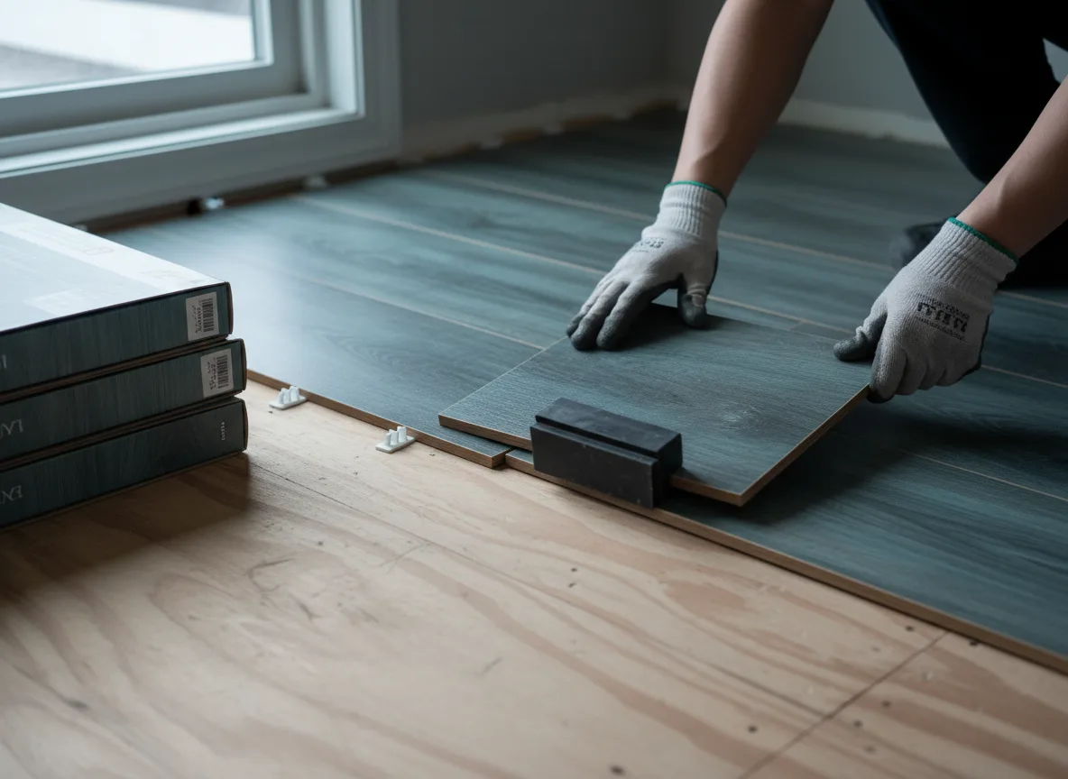 Luxury Vinyl Plank Installation company in Beach, ND